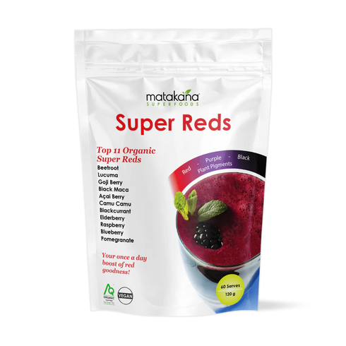 Image of Super Reds Top 12 Organic Super Reds 120g