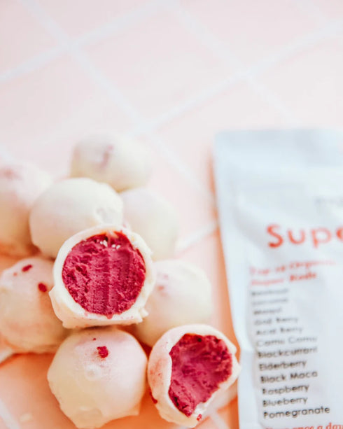 Image of Super Reds made into baking