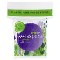Image of swisspers cotton tips 120 pack