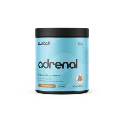 Switch Adrenal Magnesium 150g | Chocolate-Switch Nutrition-Matakana Pharmacy