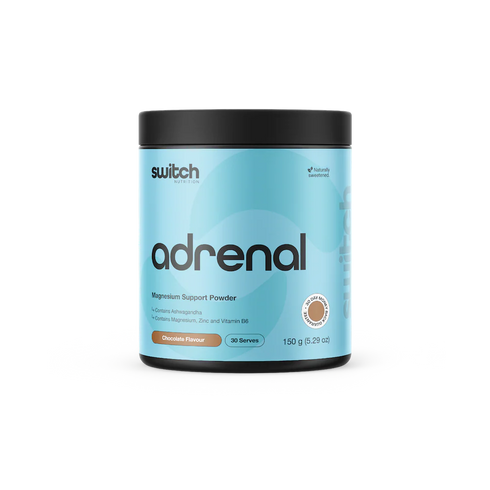 Switch Adrenal Magnesium 150g | Chocolate-Switch Nutrition-Matakana Pharmacy
