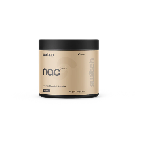 Switch Essentials NAC 60 Capsules-Switch Nutrition-Matakana Pharmacy