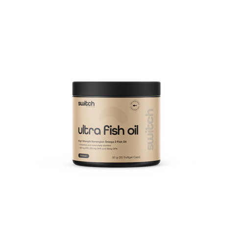 Switch Essentials Ultra Fish Oil 30 Capsules-Switch Nutrition-Matakana Pharmacy