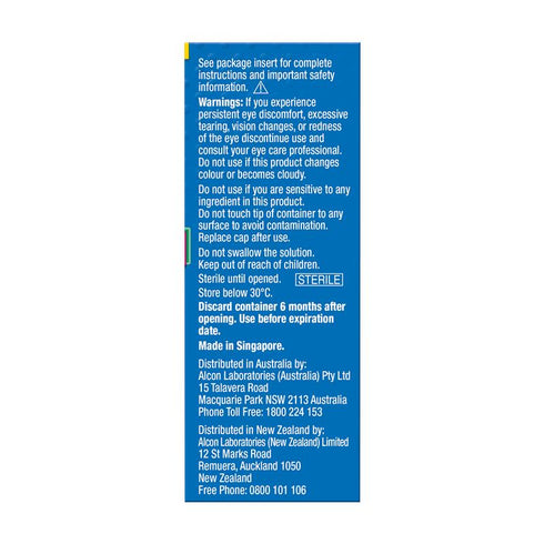 Systane Ultra Eye Drops 10ml-Alcon-Matakana Pharmacy