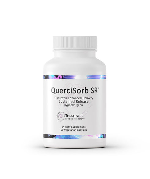 Image of Quercisorb SR supplement by Tesseract. This is a highly absorbed quercetin supplement to support the immune and cardiovascular systems.