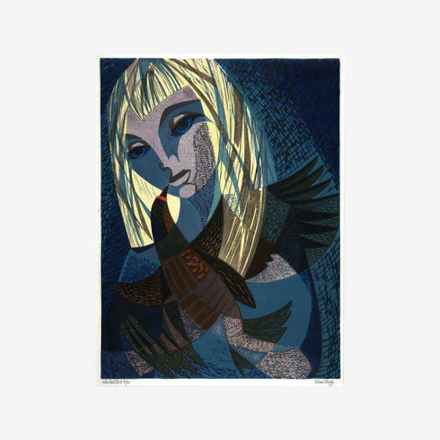 Eileen Mayo - Print - Wounded Bird A3-Te Papa Store-Matakana Pharmacy