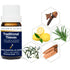Traditional Thieves Pure Essential Oil Blend 10ml bottle beside the botanicals it is blended from