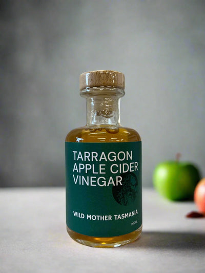 Tarragon Apple Cider Vinegar 200ml-Wild Mother Tasmania-Matakana Pharmacy