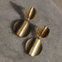 Earrings - Textured Disk-Queen Of The Foxes-Matakana Pharmacy