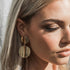 Earrings - Textured Disk-Queen Of The Foxes-Matakana Pharmacy