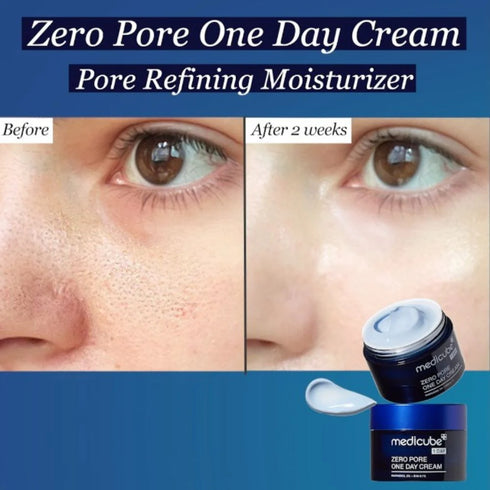Zero Pore One Day Cream 50mL-MEDICUBE-Matakana Pharmacy