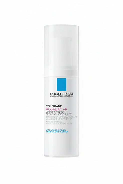 La Roche-Posay Toleriane Rosaliac UV cream on a white background