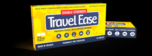 Image of Travel Ease Double Strength 25mg Tablets 10s