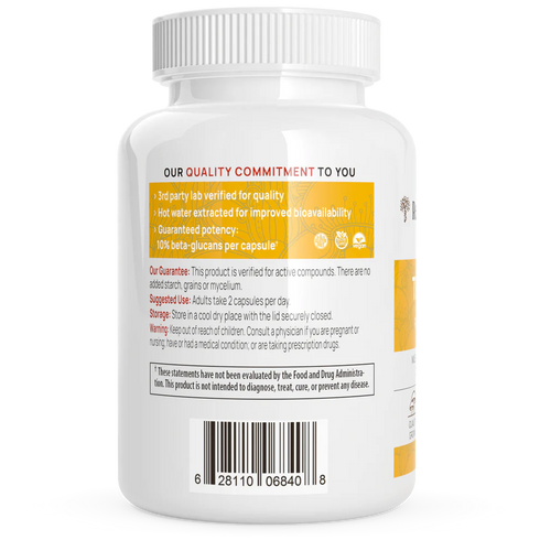 Tremella Extract 120 Capsules-Real Mushrooms-Matakana Pharmacy