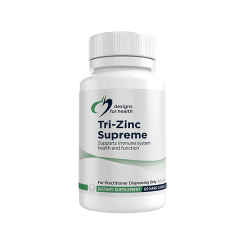 Tri Zinc Supreme 60 Capsules | Designs For Health