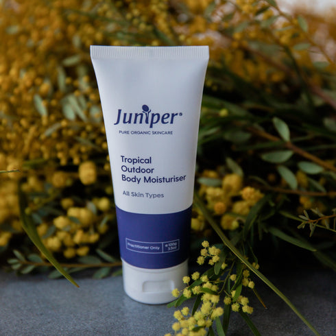 Tropical Outdoor Body Moisturiser 100g-Juniper Organic Skincare-Matakana Pharmacy