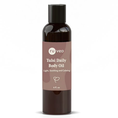 Image of Tulsi Daily Body Oil - Light, Soothing & Calming 177ml
