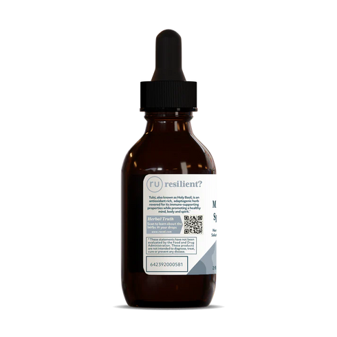 Image of Tulsi Drops - Mind, Body & Spirit 60ml info