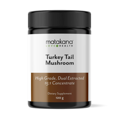 Turkey Tail Mushroom powder 120g-Matakana Superfoods-Matakana Pharmacy