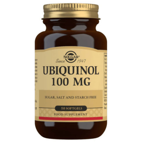 image of SOLGAR Ubiquinol 100mg 50 caps