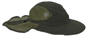 Unisex Hat Asphalt Olive