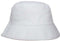 Bucket hat in white