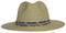 Image of Unisex Hat Foster Tan head on