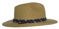 side on image of Unisex Hat Foster Tan