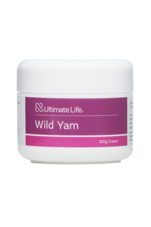 Wild Yam Cream 100g-Ultimate Life-Matakana Pharmacy