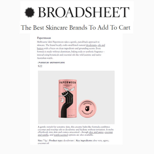 Unscented Natural Clean Deodorant-Papermoon-Matakana Pharmacy