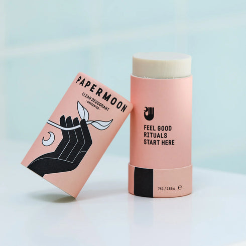 Unscented Natural Clean Deodorant-Papermoon-Matakana Pharmacy