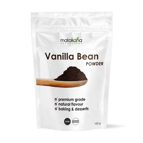 Vanilla Bean Powder 100g-Matakana Superfoods-Matakana Pharmacy