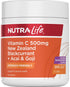 Vitamin C 500mg Black Currant Acai & Goji Chewables 200-Nutra-Life-Matakana Pharmacy