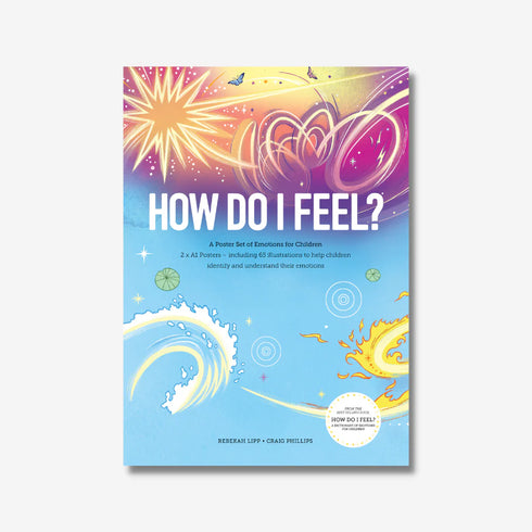 How Do I Feel Poster Set-By Wildling Books-Matakana Pharmacy