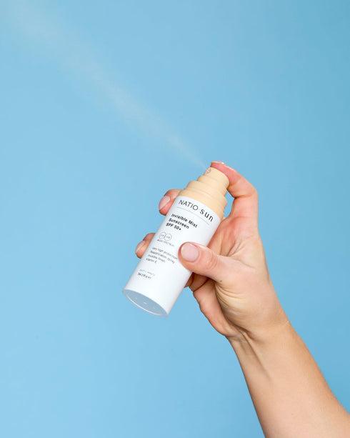 Natio Invisible Mist Sunscreen SPF50+ 30ml