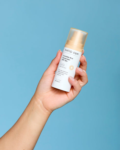 Natio Invisible Mist Sunscreen SPF50+ 30ml