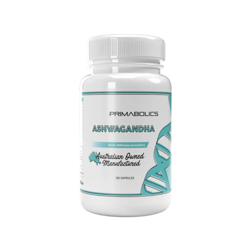 Ashwagandha 120 Capsules-Primabolics-Matakana Pharmacy