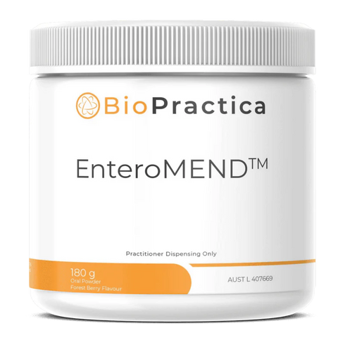 EnteroMEND 180g Powder-Bio-Practica-Matakana Pharmacy