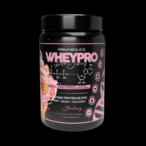 Whey Pro Strawberry Soft Serve 750g-Primabolics-Matakana Pharmacy