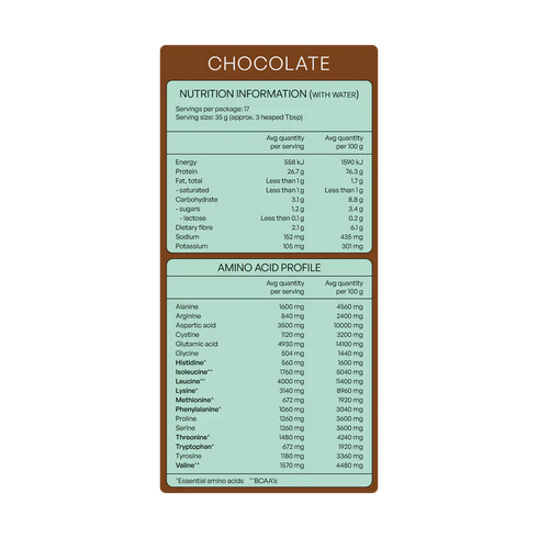 NZ Whey Protein Isolate Choc Powder 600g-Matakana Superfoods-Matakana Pharmacy