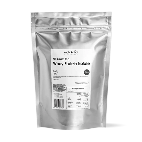 Whey Protein Isolate Powder NZ 1kg-Matakana Superfoods-Matakana Pharmacy