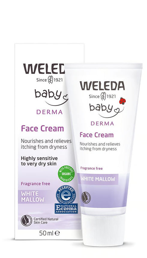 White Mallow Face Cream, 50ml-Weleda-Matakana Pharmacy
