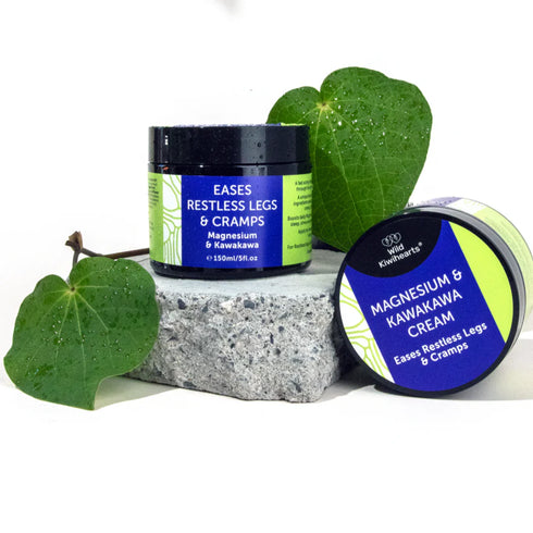 Image of WILD KIWIHEARTS Magnesium & Kawakawa Cream 150ml