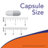 image showing real capsule size of 1.3cm