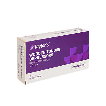 Wooden Tongue Depressors 100 Box