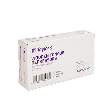 Wooden Tongue Depressors 100 Box