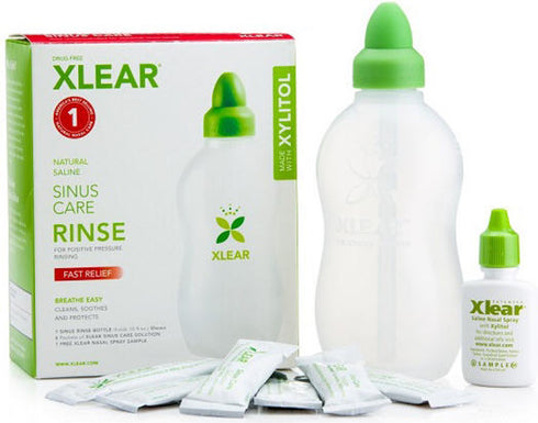 Sinus Rinse Bottle with Solution Bottle+6sachets-Matakana Pharmacy