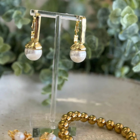 Earrings - The XL Pearls-Queen Of The Foxes-Matakana Pharmacy
