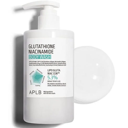 Glutathione Niacinamide Body Wash 300ml-APLB-Matakana Pharmacy