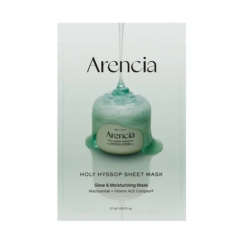 Holy Hyssop Sheet Mask 27ml-Arencia-Matakana Pharmacy